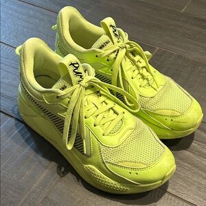 Puma RS Neon Yellow Sneakers